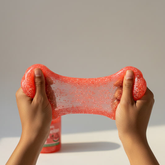Watermelon Crunch Slyme - Stretched